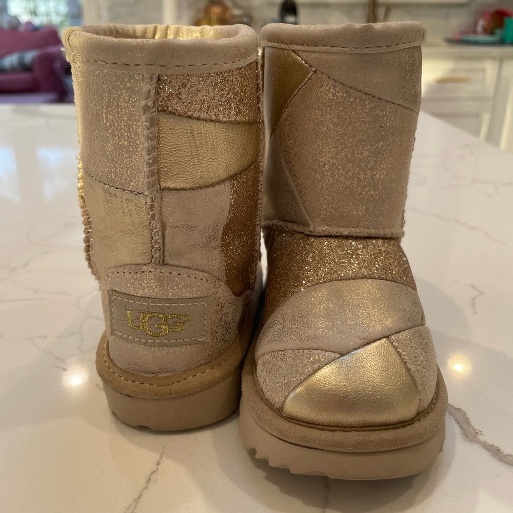Gold Toddler UGGs